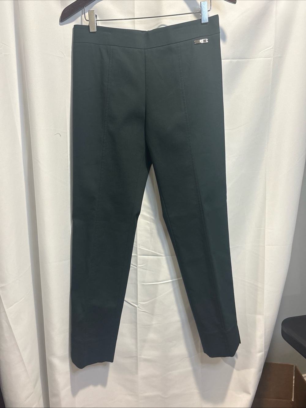 Tory Burch Dark Green Cropped Ankle Pants
